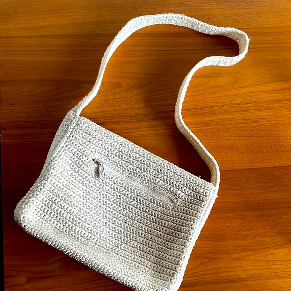The Sak knitted shoulder bag